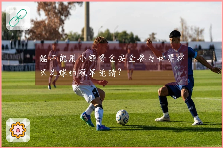 能不能用小额资金安全参与世界杯买足球的冠军竞猜？