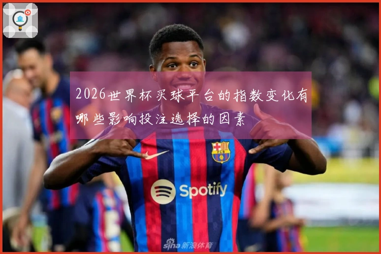 2026世界杯买球平台的指数变化有哪些影响投注选择的因素
