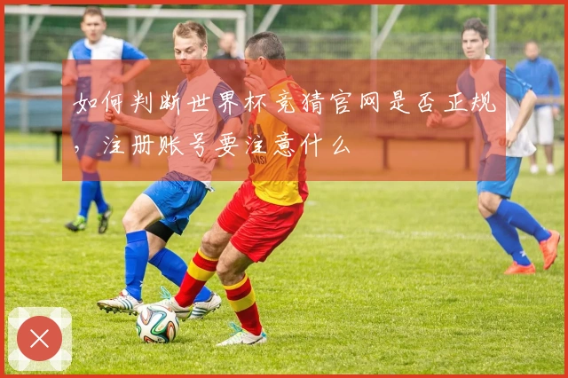 如何判断世界杯竞猜官网是否正规，注册账号要注意什么