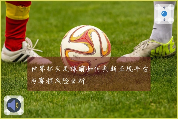 世界杯买足球前如何判断正规平台与赛程风险分析